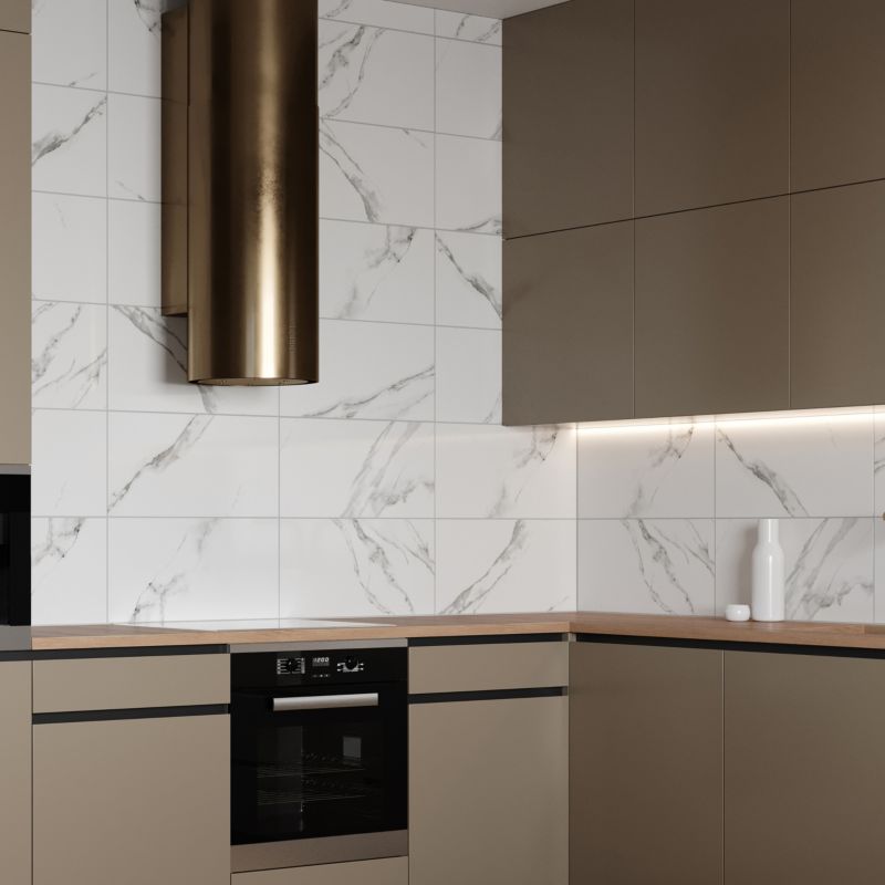 Montano glaseret flise 29,8 x 60 cm hvid 1,25 m²