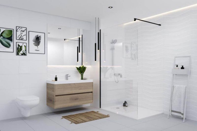 Perouso GoodHome glaseret flise 29,7 x 60 cm wind satin 1,25 m²