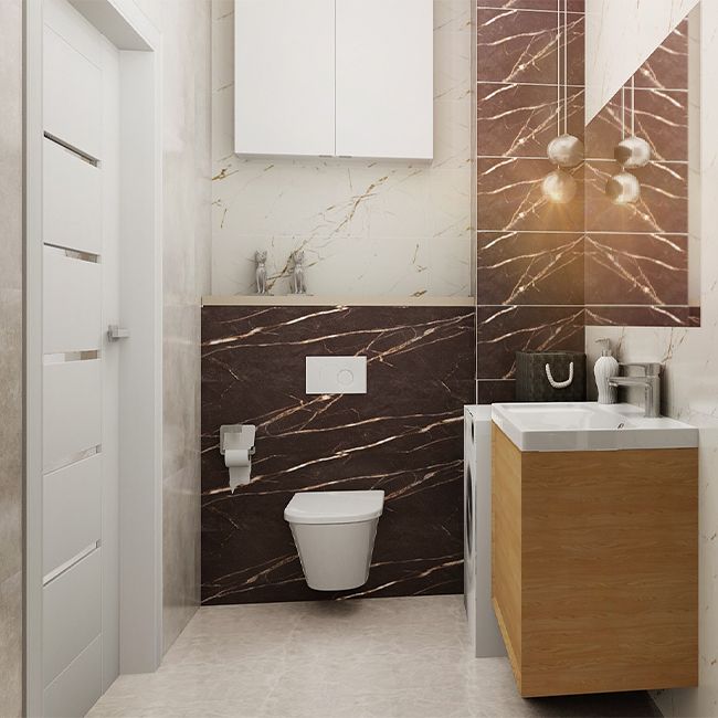 Scarlet Paradyż glazur 29,8 x 89,8 cm bianco 1,07 m²