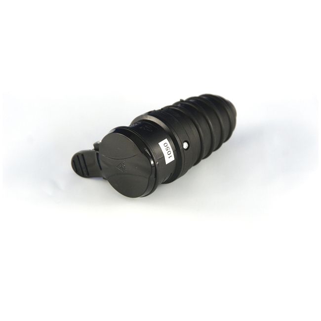 Gummistikdåse enkelt Elgotech 250 V 16 A med jordforbindelse