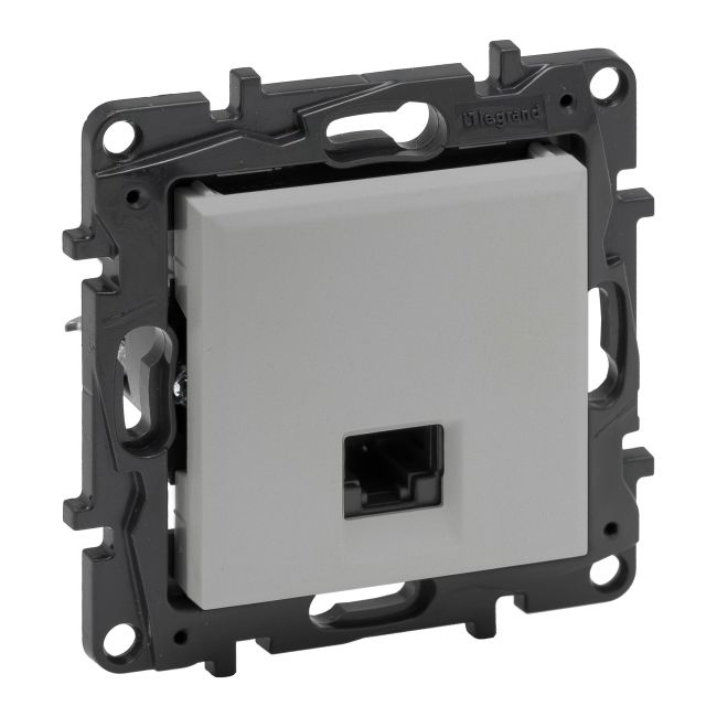 Legrand Niloe Step RJ45-computernetstik i aluminium