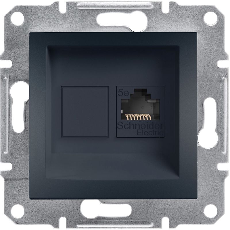 Schneider Electric Asfora computerstik kategori 5e i antracit