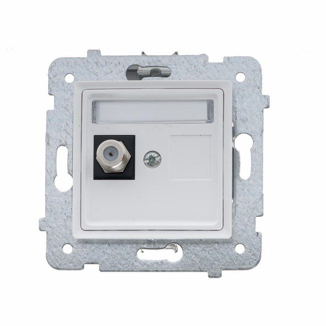 Polmark Tarnów Rosa RTV-stik type F i hvid