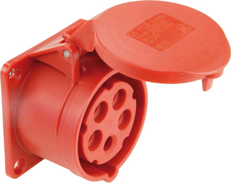 PCE fladt panelstik 32 A 3P+Z+N