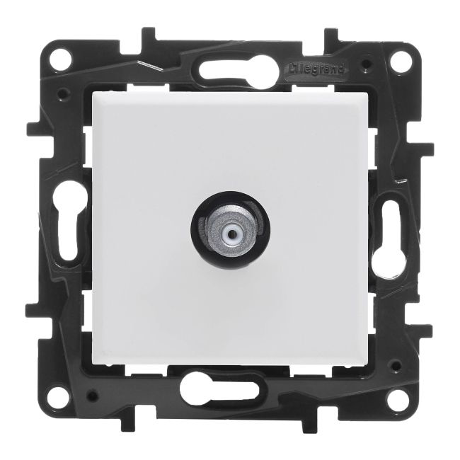 Legrand Niloe Step TV-stik type F endestik hvid