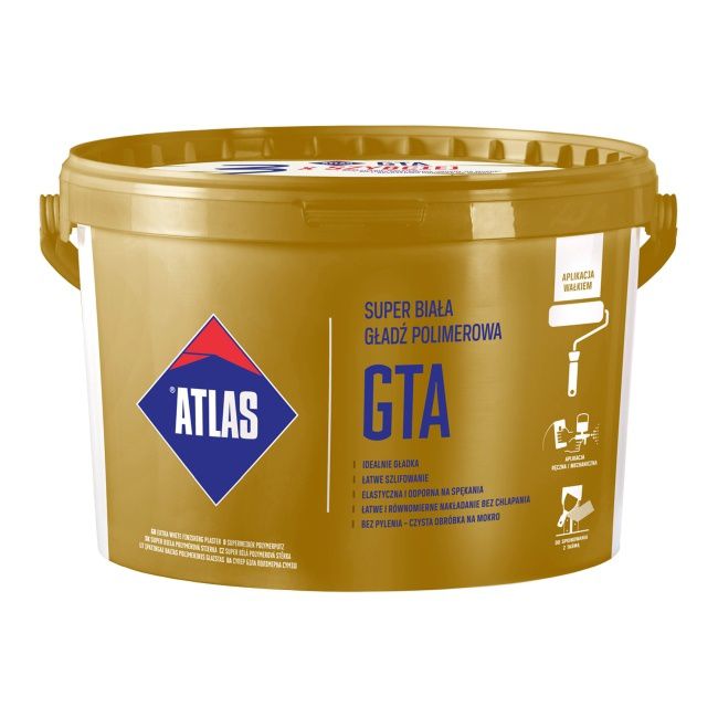 Færdig polymerspartel Atlas GTA 25 kg