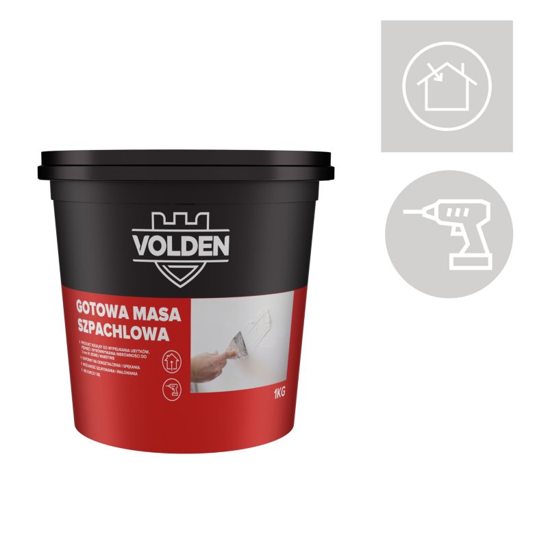 Færdig spartelmasse Volden 1 kg
