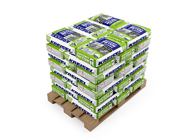 Færdigblandet beton til stolper Kreisel 448 20 kg