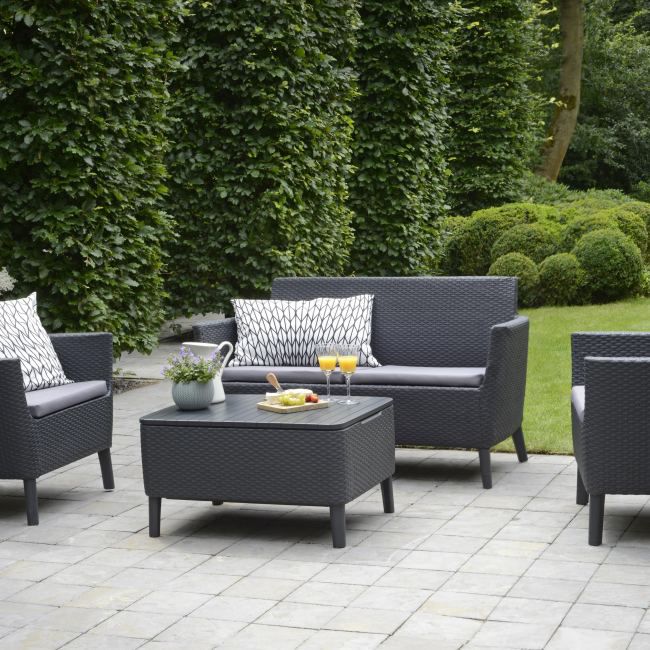 Færdigt havesæt Keter Salemo til terrasse