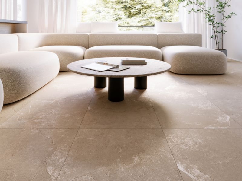Ceramstic Varillo beige mat keramisk klinke 120 x 60 cm, 1,44 m²