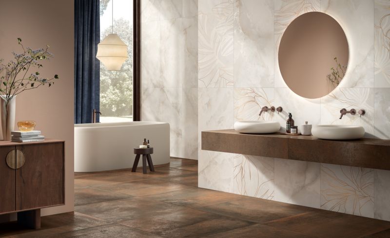 Lumire porcelænsflise 60 x 120 cm milk 1,44 m²