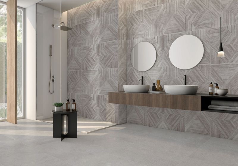 Milestone keramiske gulvfliser 60 x 120 cm i grå sten