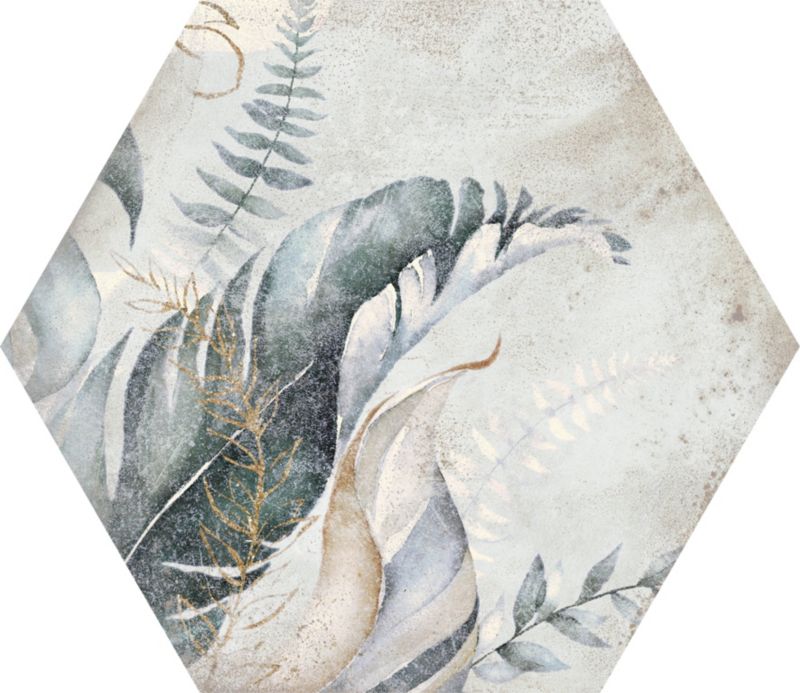 Frostbestandig Bastile Hexagon klinke 52 x 60 cm hexagon inserto