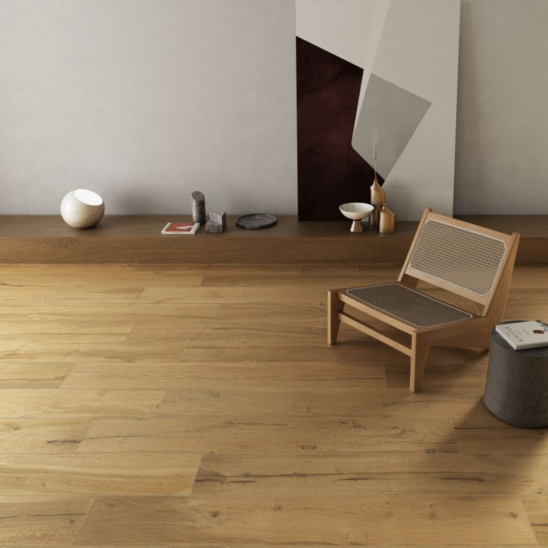 Frostbestandig porcelænsflise Daring 24 x 120 cm honey 1,16 m²