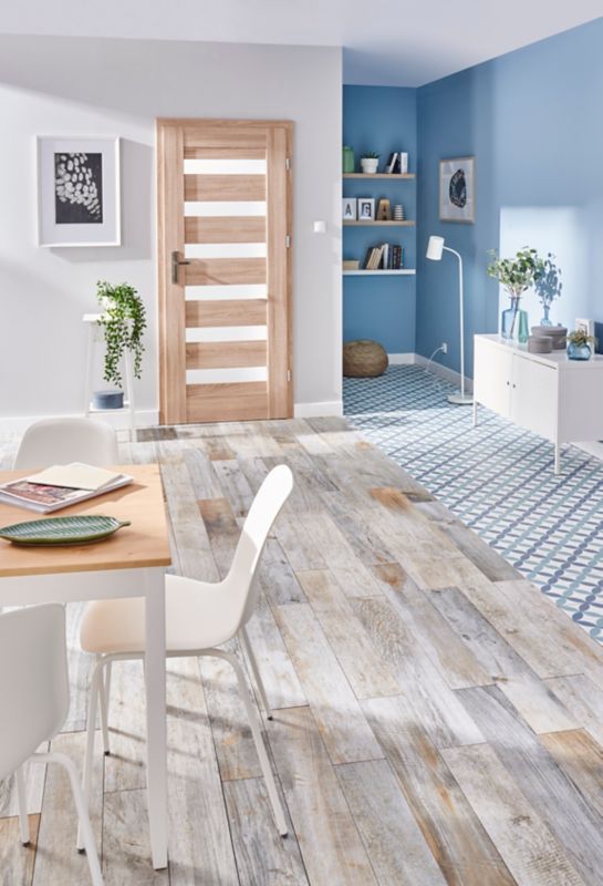 Frostbestandig porcelænsflise Inwood 15 x 100 cm sky 1,23 m²