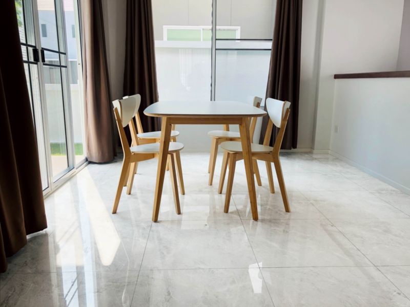 Frostbestandig porcelænsgulvflise Olimpia 60 x 60 cm perle 1,44 m²