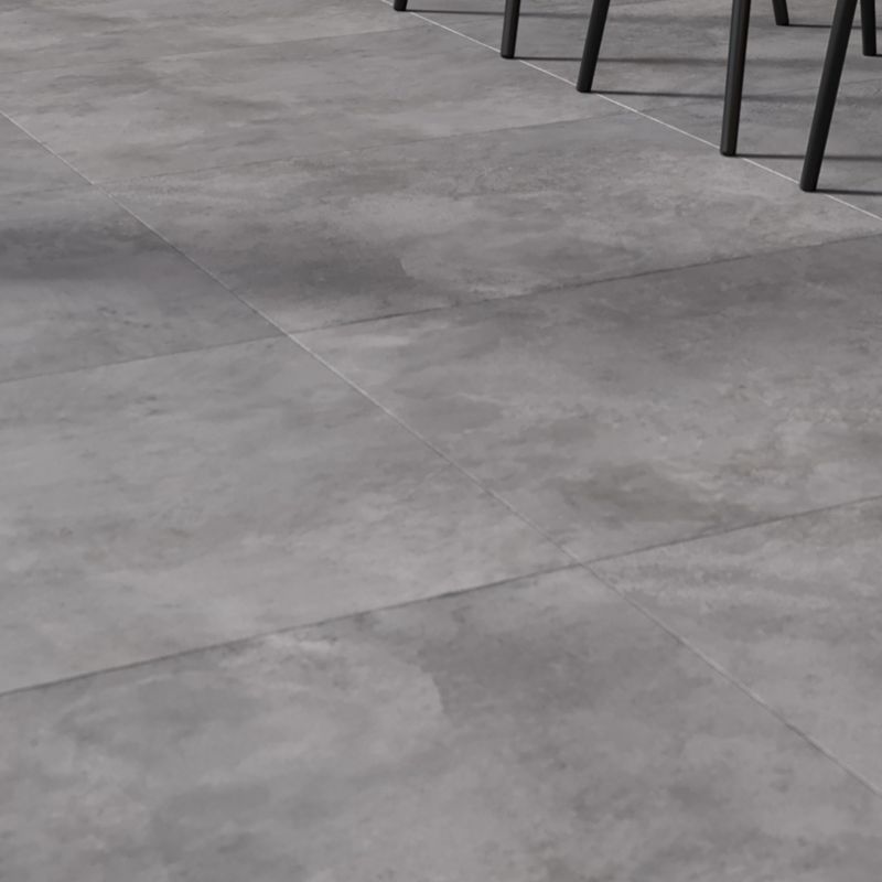 Frostbestandig glaseret Ashford GoodHome klinke 59,8 x 59,8 cm grå 1,07 m²