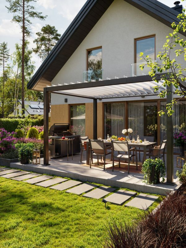 Frostsikker glaseret porcelænsflise Birro 60 x 60 x 2 cm lys grå 0,72 m²