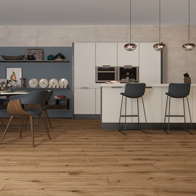 Frostbestandig glasert Dynamic-gulvflise 20 x 120 cm heya 2,16 m²