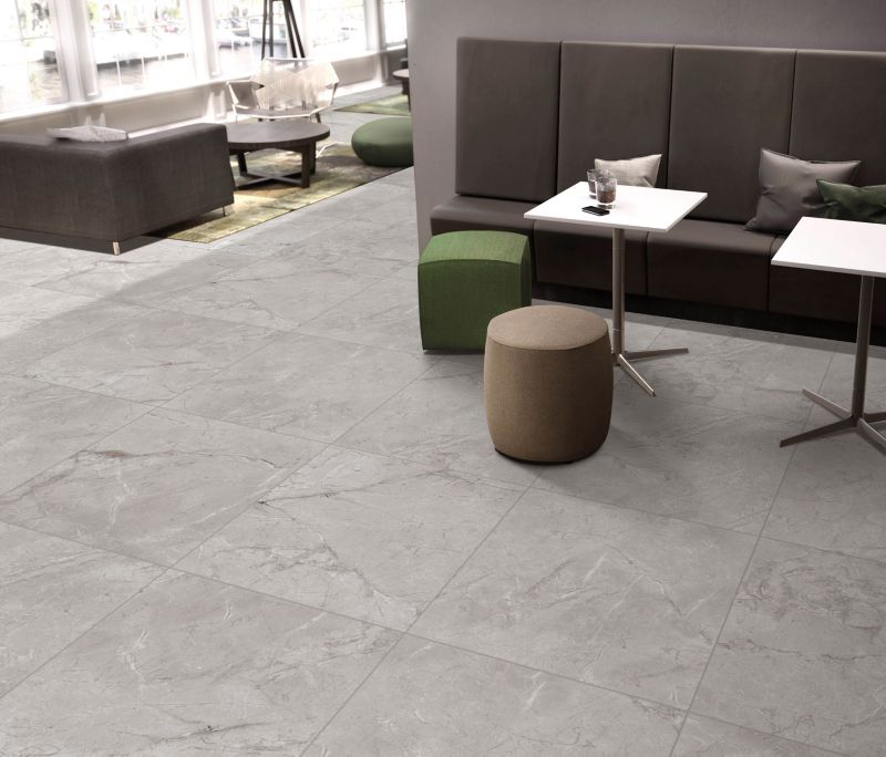 Frostbestandig glaseret klinker Egen Darwin 60 x 60 cm bianco 1,44 m²