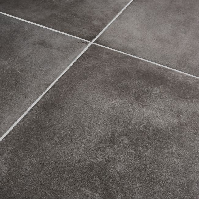 Frostbestandig glaseret klinke Konkrete GoodHome 59,8 x 59,8 cm anthracite 1,07 m²