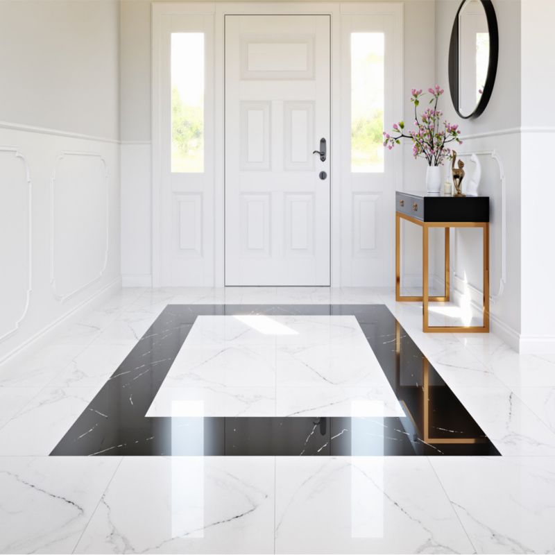 Frostbestandig glasert Lomero Ceramstic porcelænsflise 120 x 60 cm hvid mat 1,44 m²