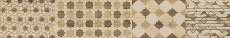 Frostbestandig glasert porcelænsflise Norrona Nazca 20 x 120 cm mix 1,44 m²