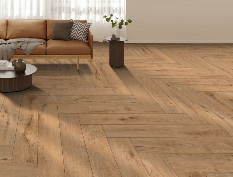 Frostbestandig glasurgrès Siena 20 x 120 cm brun 1,2 m²