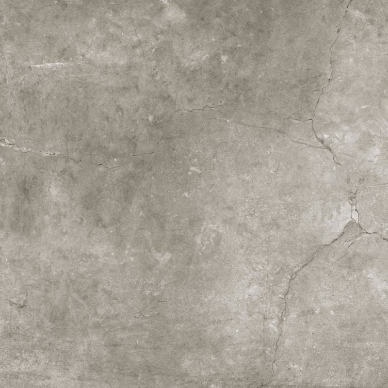 Frostbestandig glasert porcelænsflise Terminal 59,7 x 59,7 cm grå 1,78 m²