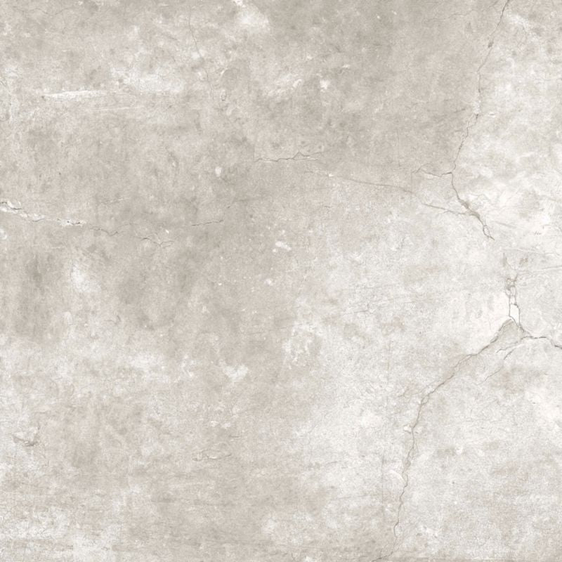 Frostbestandig glasurbelagt porcelænsflise Terminal 59,7 x 59,7 cm silver 1,78 m²