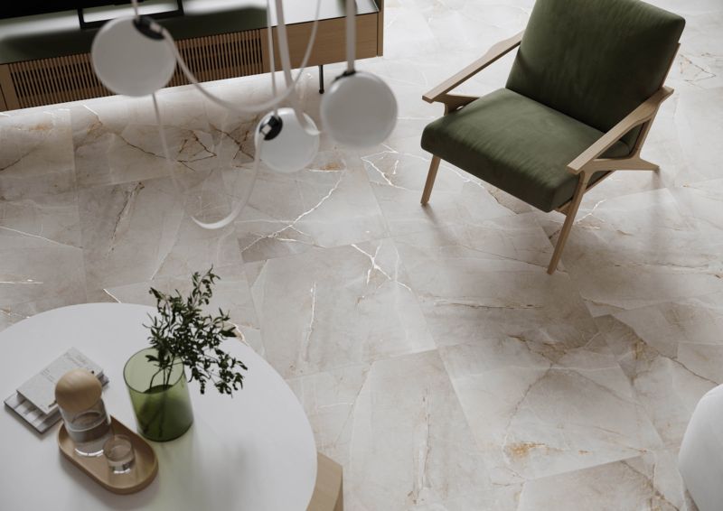 Frostbestandig glaseret klinkegulv Will 60 x 60 cm hvid mat 1,44 m²