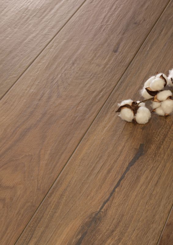 Frostbestandig Timeless-gulvflise 24 x 150 cm nøddebrun 1,08 m²