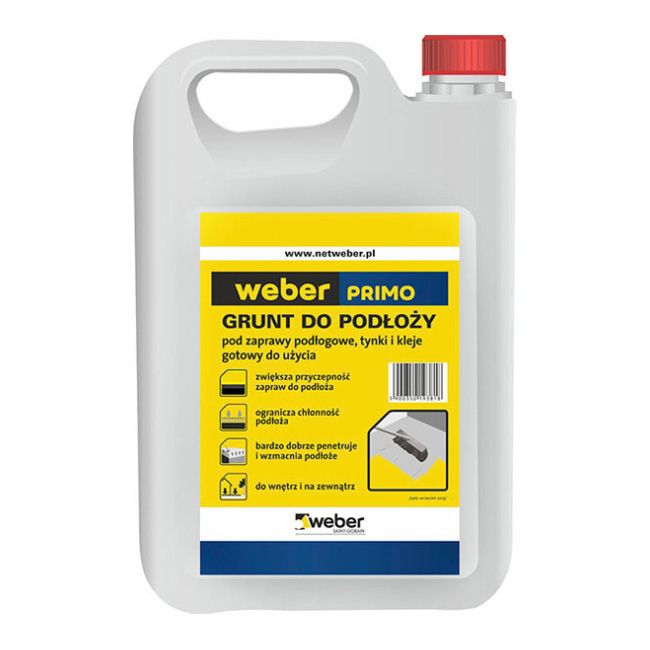Weber Saint-Gobain Primo universel grunding til underlag 5 kg