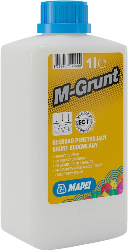 Dybtgående primer Mapei M-Grunt 1 l