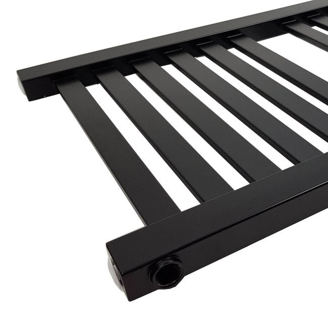 Badeværelsesradiator Beryl 95 x 43 cm mat-sort