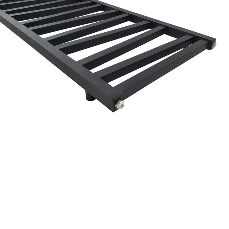 Badeværelsesradiator Cyrkon 119 x 50 cm mat sort
