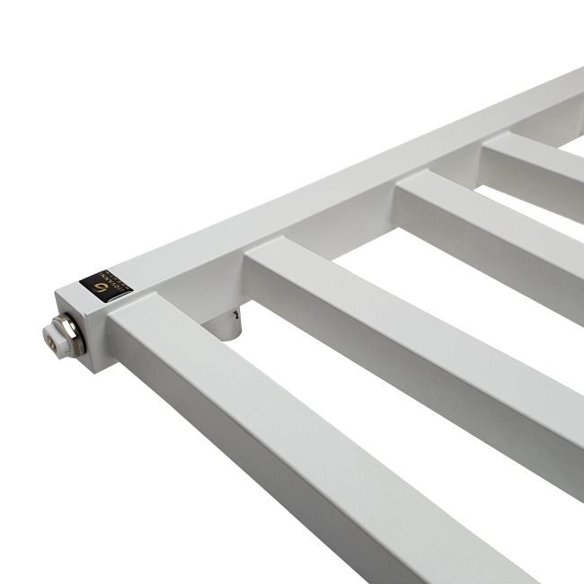 Badeværelsesradiator Cyrkon 97 x 50 cm mat hvid