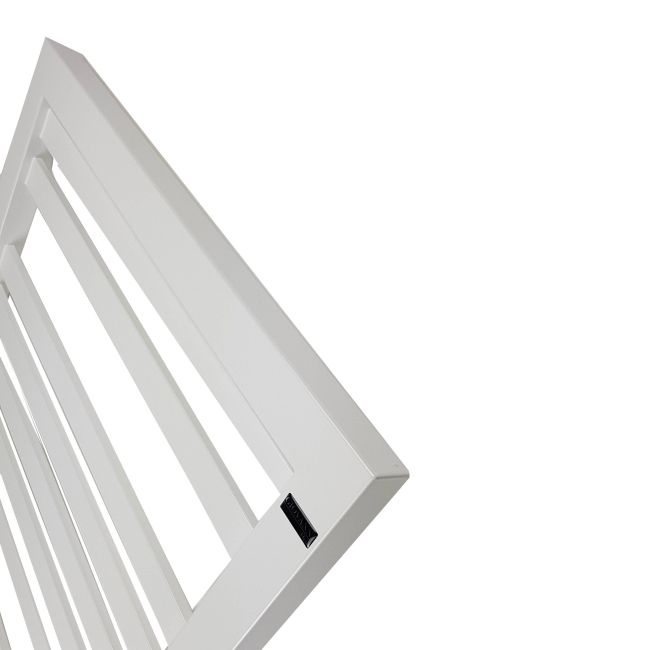 Kleo badeværelsesradiator 128 x 54 cm mat hvid