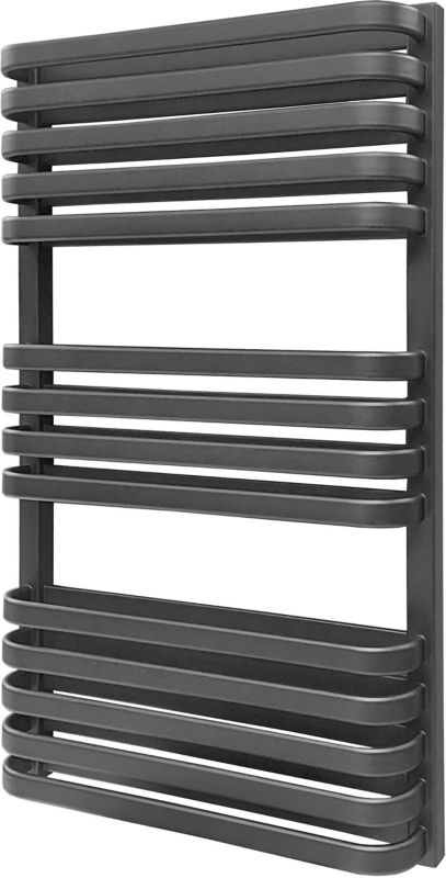 Luxrad Piatto II badeværelsesradiator 93,4 x 53 cm mat-sort