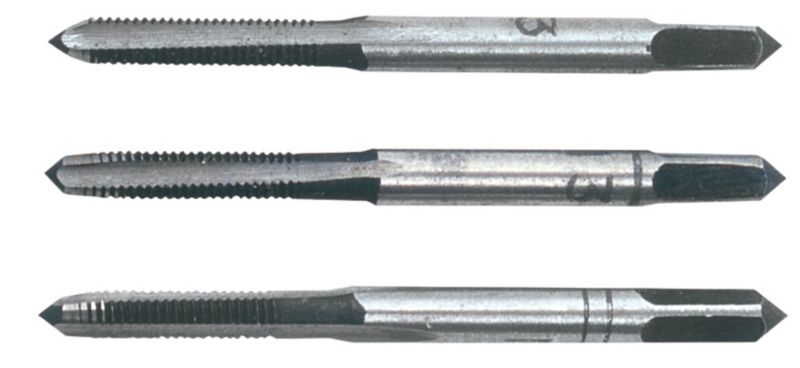 Topex M10 gevindskærere i wolframstål