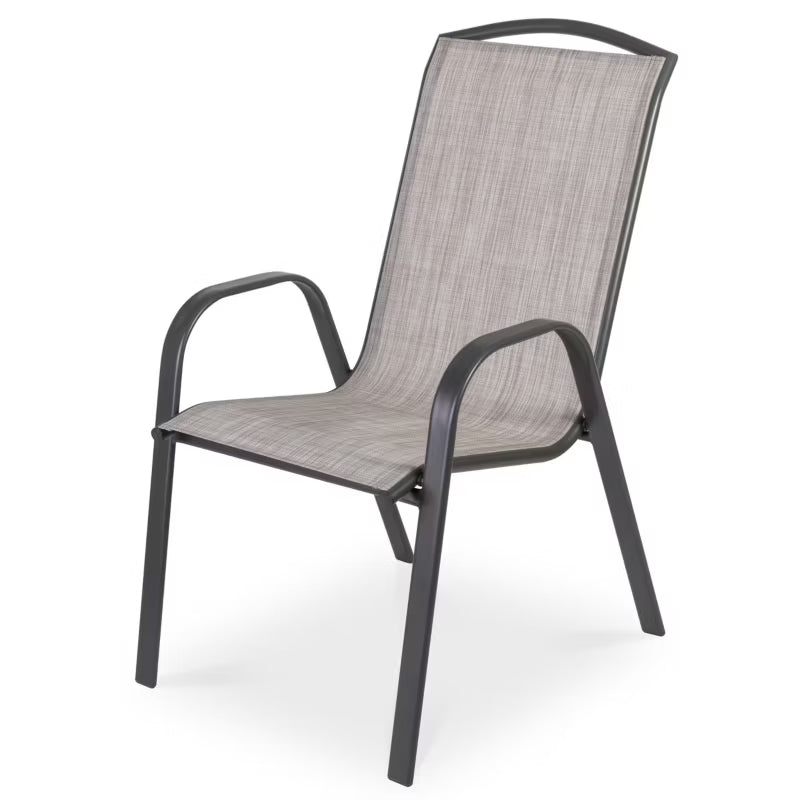 Havebordsstol FDZN 5112 4-Pak Beige Metal
