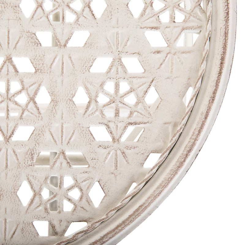 Havebordsstol Trieste Sammenklappelig Lys Beige 2 Stk