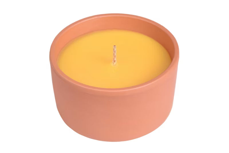 Havelys i Stentøj Citronella 180 g Orange