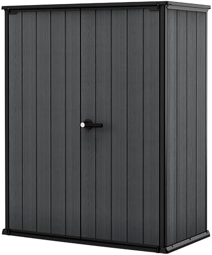 Haveskab Cortina Alto 140x73,6x170,4 cm Grafit 1400 L