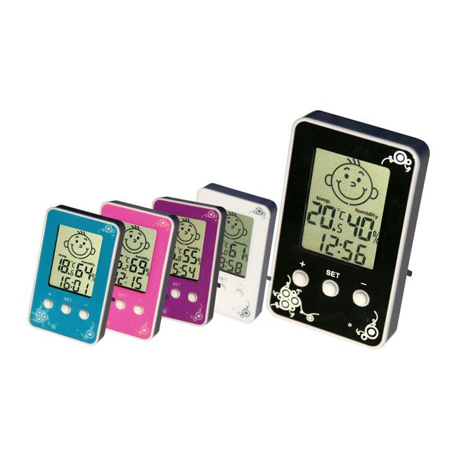 Indendørs hygrometer med termometer Terdens 8736