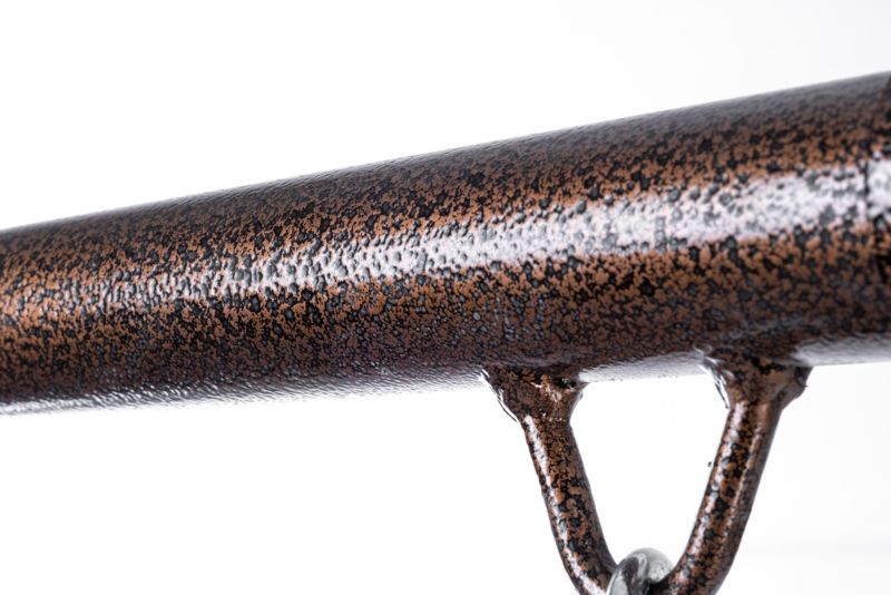 Corciano Delux gyngestol i syntetisk flet til to personer, brun, 1 stk.