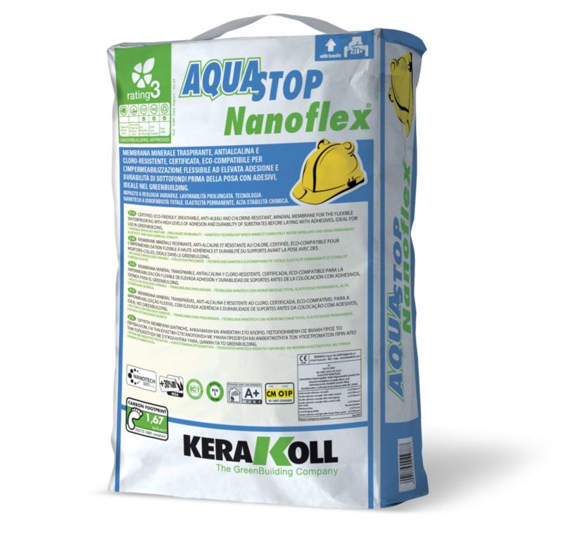 Kerakoll Aquastop Nanoflex hydroisoleringsmembran 25 kg