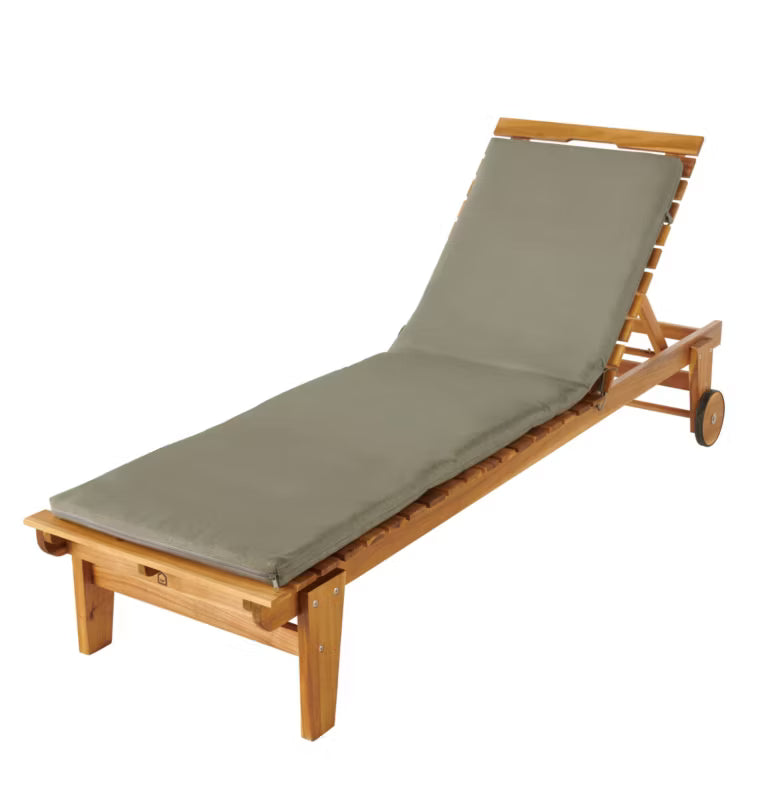 Hynde til Liggestol 185x55 cm Grå