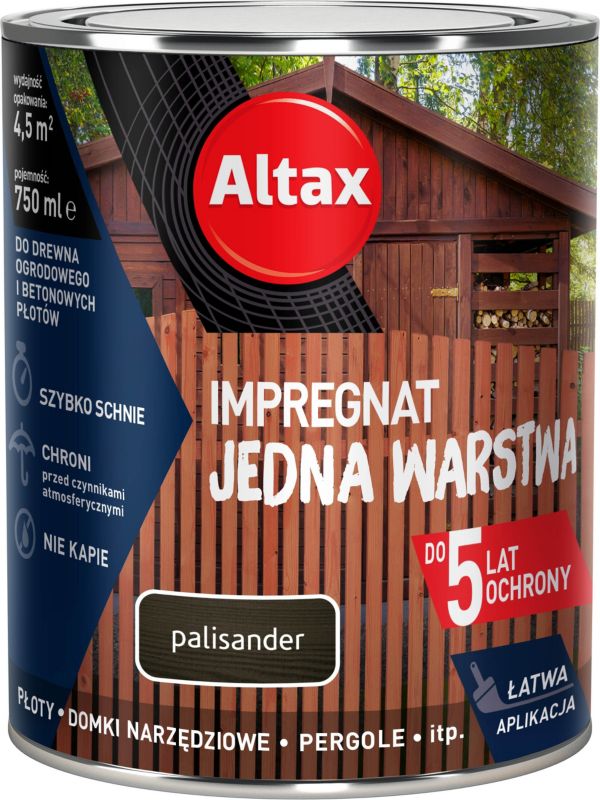 Impregnering Altax Én Lag palisander 0,75 l