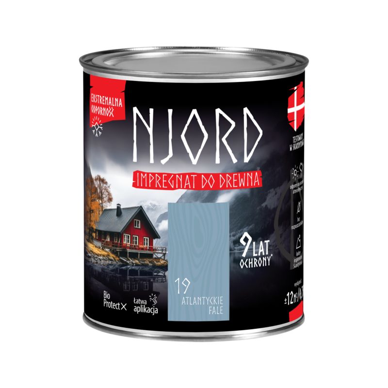 Njord træimprægnering atlantiske bølger 0,75 l